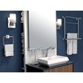thumbnail image 3 of Gatco 1444MX Modern Rectangle Base Freestanding Countertop Towel Holder Matte Black / 10.50"" W x 11.13"" H T-Shape Style Countertop Hand Towel Holder for Bathroom Kitchen/Fingertip Towel Rack, 3 of 4