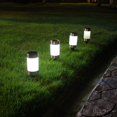 thumbnail image 4 of Lámpara cilíndrica solar pequeña Enchufe de tierra 4LED Luz de jardín Luz de jardín súper brillante Luz de paisaje de patio de césped TUNC Sencillez, 4 of 4