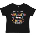 thumbnail image 3 of Inktastic My Aunt Graduated and I'm Super Proud Boys or Girls Toddler T-Shirt, 3 of 5
