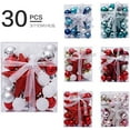 thumbnail image 7 of Christmas Tree Decorations,30pcs 3cm Christmas Ball Ornaments Set, Christmas Ornaments Balls Shatterproof Hanging Ornaments Kit, 7 of 7