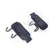 thumbnail image 5 of 2 piezas Ganchos de levantamiento de pesas Ganchos de soporte de muñeca para hombres Correas de muñeca Mujeres Arrios de levantamiento de pesas para, 5 of 8