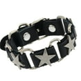 thumbnail image 7 of AOOOWER Star Cuff Men Bracelet Punk Star Shape Buckle Wristband Adjustable Bracelet Comfortable Jewelry Valentines Day, 7 of 7