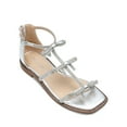 thumbnail image 2 of DREAM PAIRS Strappy Lace Up Flat Sandals, 2 of 8