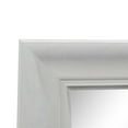 Better Homes & Gardens 27” x 70” White Full Length Floor Leaner Mirror