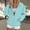 Light Blue, variant on PUMXQ Oversized Collared Zip Up Sweatshirt Jacket for Women, Long Sleeve Casual Daily Track Outerwear with Side Pockets Beige L