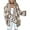 Khaki, variant on ZANKLEY Casual Cardigan Sweater for Women Fall Long Sleeve Open Front Knit Sweaters Checkered Outwear Coat