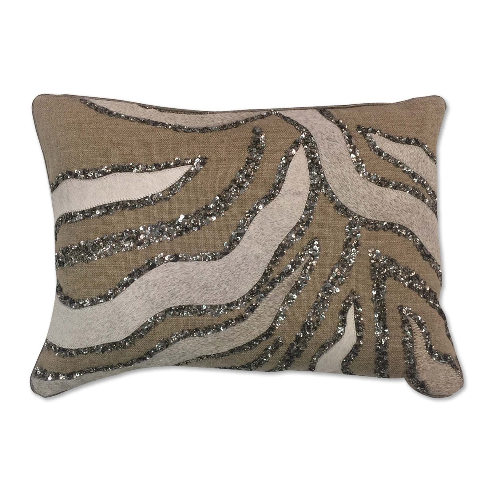 Cloud9 Design Rana Beaded Decorative Pillow Walmart Com