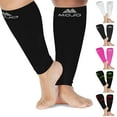 thumbnail image 5 of Wide Calf Mojo Unisex Footless Compression Socks 20-30mmHg - Black, 3X-Large, 5 of 8