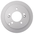 thumbnail image 2 of Geelife For 2001-2010 Hyundai Kia Semi Metallic Brake Pad & Coated Rotor Kit w/Fluids, 2 of 7