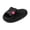 Black, variant on Mens -On Slippers Home Shower Sandals Big Eye Cat Print EVA Water-Resistant Indoor Daily Wear With Anti- Outsole Black 8.5