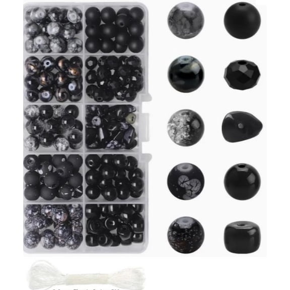 Cousin DIY Grey Skies Mosaic DIY Bracelet Kit, 200 Beads, Adult, 69995680