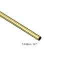 thumbnail image 4 of Uxcell 1.6mm OD 0.25mm Wall Thickness 300mm Length Brass Tube 4 Pack, 4 of 6