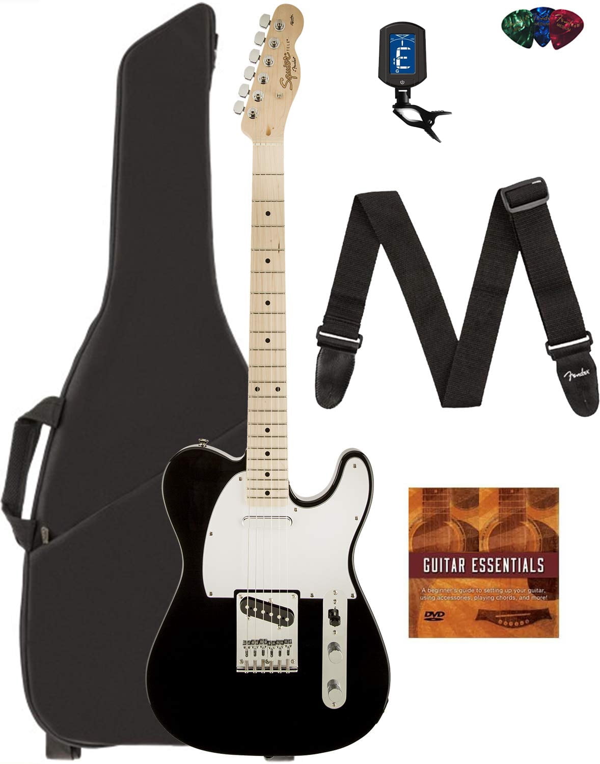 Fender Squier Standard Telecaster® - Antique Burst - Walmart.com