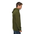thumbnail image 3 of Lane Seven Unisex Premium Pullover Hooded Sweatshirt L Army Green, 3 of 3