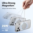 thumbnail image 6 of Magnetic Charging Pad, 25W Qi2.2 Wireless Charger for iPhone 18 17 16 15 13 14 12 Series, Portable Charger for AirPods 4 3 2, Ultra-Thin, White(2 Pack), 6 of 9
