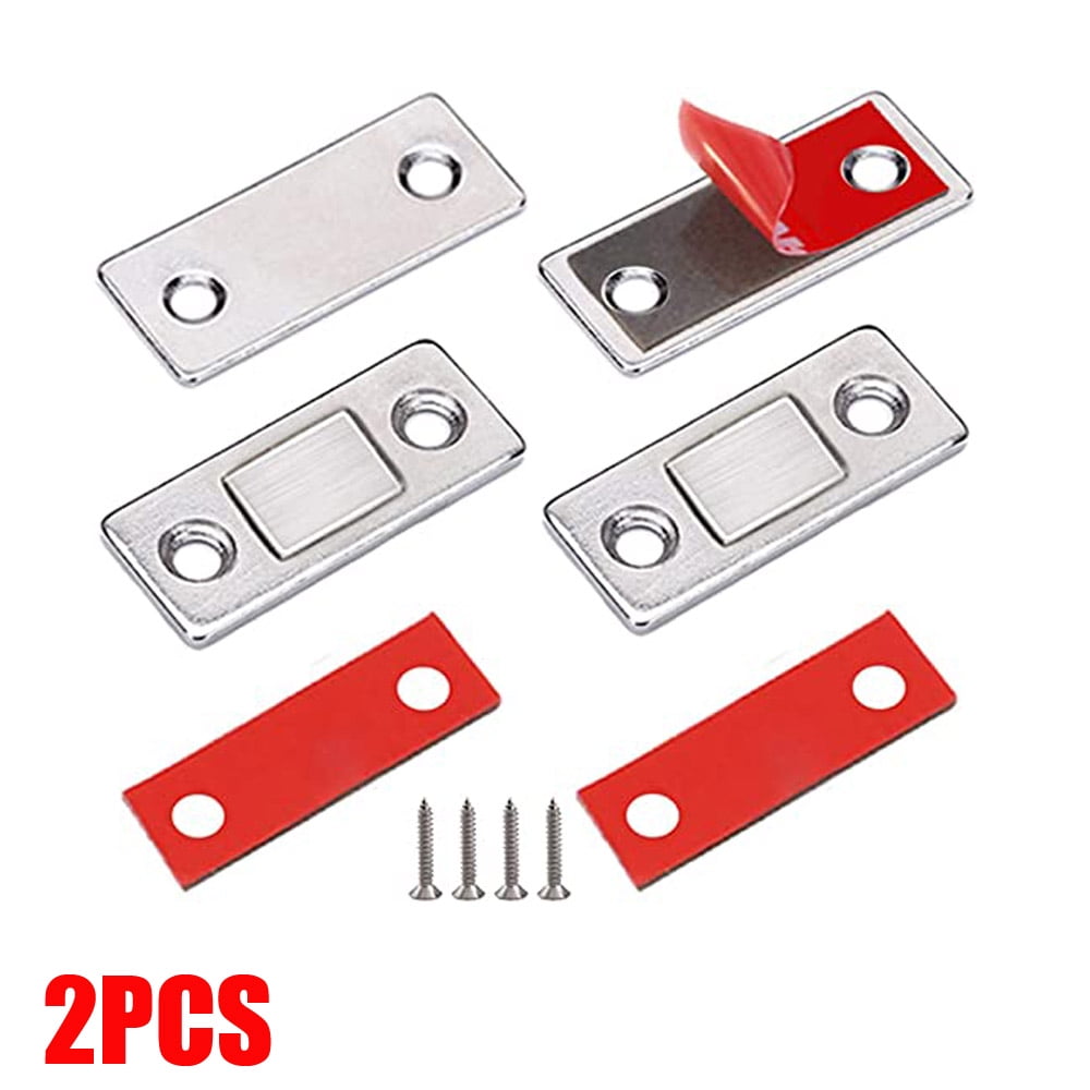 2Pack UltraThin Door Catches Drawer