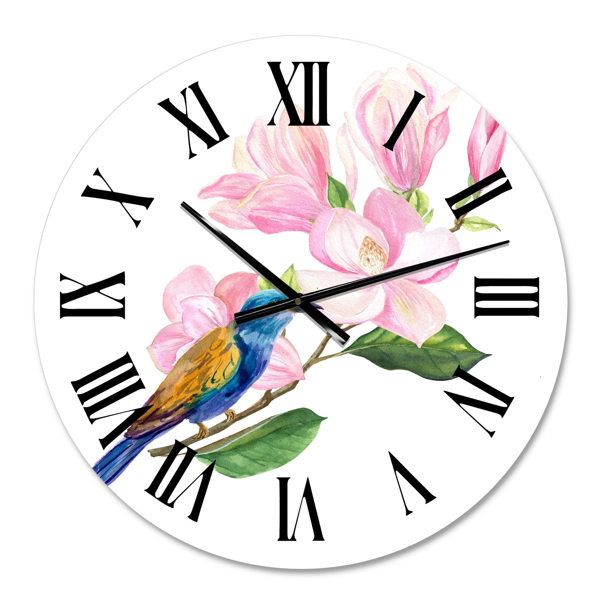 Designart 1 in Quartz Traditional Wall Clock