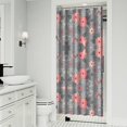 thumbnail image 2 of Vintage Rose Bloom Shower Curtain – Watercolor Floral Aesthetic with Botanical Charm, 36x72 Inches, 2 of 5