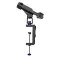 thumbnail image 3 of Fishing Boat Rods Holder With Large Clamp Opening Adjustable 360 Degree Power Lock Fishing Pole Rod Racks Folding Holder1pcblack, 3 of 5