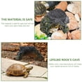 thumbnail image 3 of FRCOLOR Turtle Ramp Household Turtle Platform Decorative Turtle Dock Wear-resistant Basking Platform,9.06"X9.06"X3.94", 3 of 5