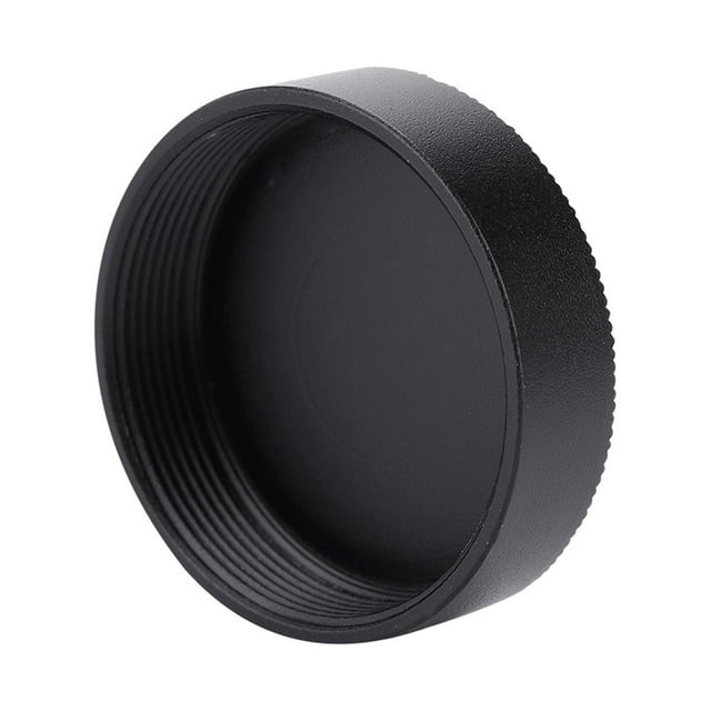 C Mount Lens C Mount Alloy 5Pcs Metal C Mount Rear Lens Cover 27Mm For Cctv Tv Lenses Black
