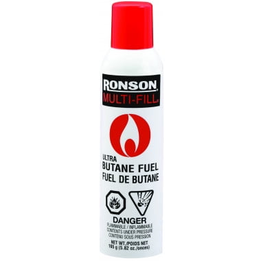 Zippo Butane Fuel - Ronson Multi-Fill Ultra Butane Fuel - 5.82 oz can