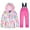 M, variant on CONYUMN Girls Clothes Size 7 Boys Girls Ski Jacket Snow Jacket Pants Suits Windproof Winter Coats Clothes for Kids Girls Size 7 Clothes Clothes for Girls 7-8 (A,8)