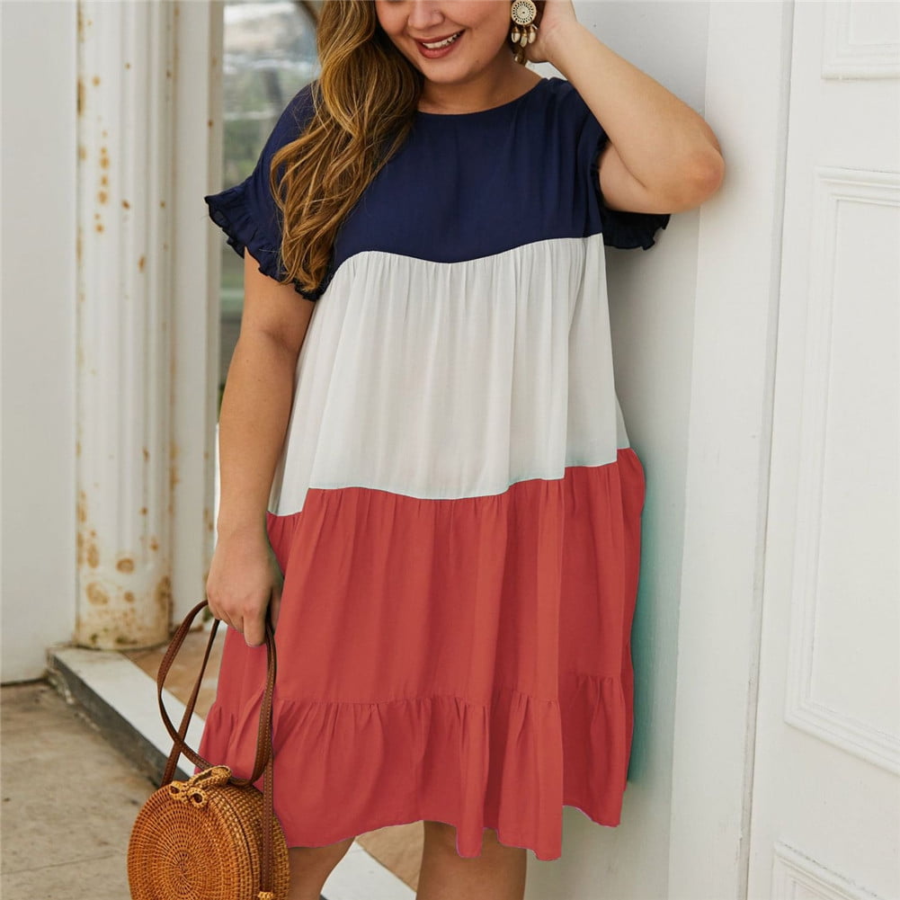 cotton shirt dress plus size