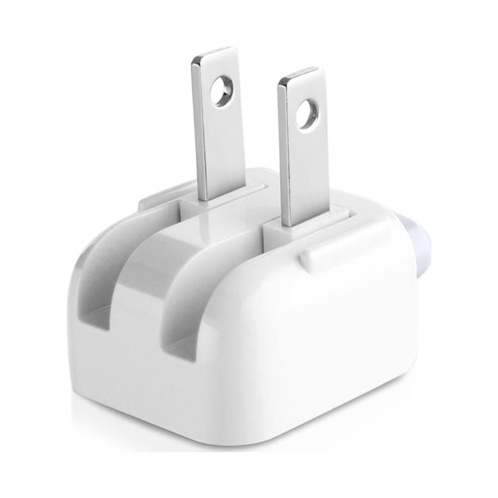 Duck Head US 2 Pin Converter Wall Plug for All Apple Mac USB-C Charger Magsafe 1/2 Power Adapter Bricks for Macbook Pro/Air/Retina/iPad/iPhone/ipod 30/45/60/85W cable attachment connection plug