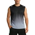 thumbnail image 2 of UAYOTSE Men Summer Men Shirt Breathable Loose Fit Athletic Tank Tops for Swimming Running Party,Sizes XXL, 2 of 9