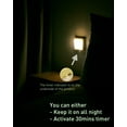 thumbnail image 5 of Smilodon Rechargeable Night Light,Dimmable Warm nightlight, Wireless Portable, 30 Minutes Timer, Magnetic to Wall Fridge Shelf, for Bedroom, Hallway, Bathroom,Yellow, Small, SNL-7Y, 5 of 6