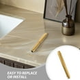 thumbnail image 3 of Phenofice 2Pcs Stainless Steel Toilet Paper Spring Rod Adjustable Roller Rod Replacement with Golden Finish for Bathroom, 3 of 8