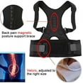 thumbnail image 3 of BESTSKY Back Brace Invisible Posture Corrector for Women,Comfortable Shoulder Pain Relief,Support for Office and Daily Use,Black,3XL, 3 of 3