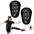 thumbnail image 2 of Pebbuoy Mini Football Shin Guards Professional Non-Slip Soccer Shin Pads Impact-Resistant Shell Leg Protection with EVA Cushioning for Kids Adults Football Training Games, 2 of 7