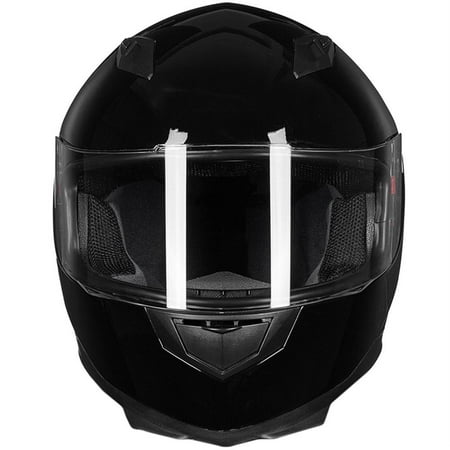 ILM Motorcycle Helmet Full Face with Removable Neck Scarf and Two Visors DOT Approved Motorcross Helmet from S to XL