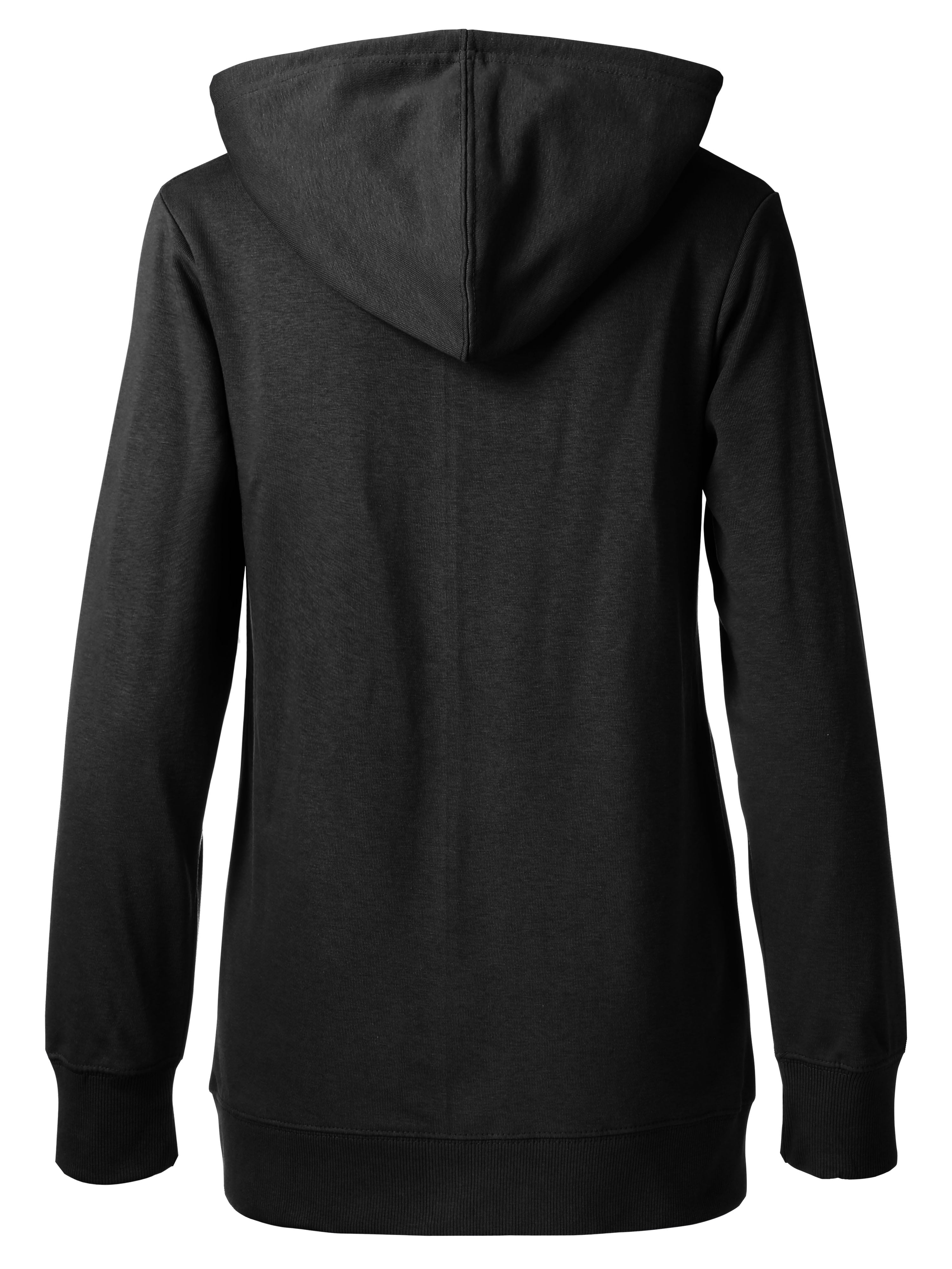 Ma Croix Womens Premium French Terry Zip Up Hoodie Cotton Face Hooded Sweatshirts