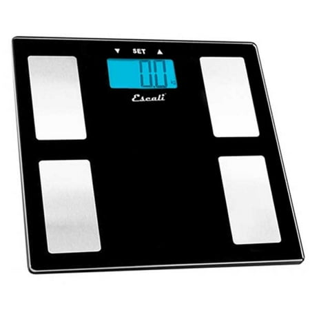 - Escali Glass body Fat Water Muscle Mass Scale