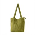 thumbnail image 1 of Leisure Large Capacity Shopping Bag Ladies Bags Canvas Tote Simple Shoulder Bag, 1 of 5