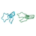 thumbnail image 4 of Small Binder Clips, Sturdy Metal Star Binder Clips Hollow  For Certificate, 4 of 8