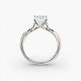 thumbnail image 2 of Arise Jewel 1.8 Ct Princess Cut Moissanite Engagement Ring for Women's - Stamped 14k White Gold Plated Promise Wedding Ring - Solitaire Wedding Anniversary Ring - Wedding Anniversary Ring, 2 of 4
