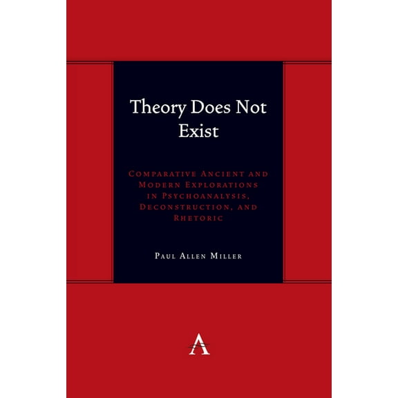 Anthem Symploke Studies in Theory Theory Does Not Exist: Comparative Ancient and Modern Explorations in Psychoanalysis, Deconstruction, and Rhetoric, Book 1, (Hardcover)
