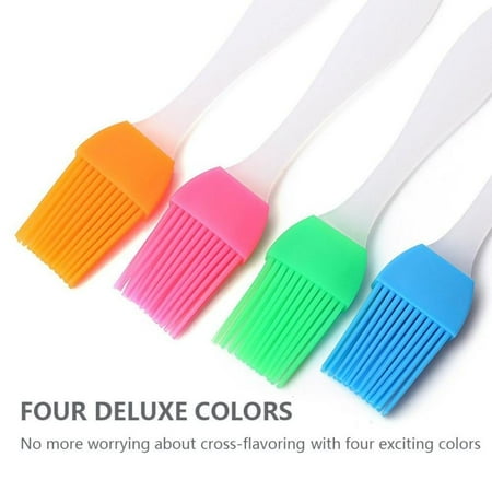 

Silicone Pastry Brush Basting Brush Set 7 & 8 Heat Resistant Oil Brush for Cooking Kitchen Baking Barbecue BBQ Grilling Meat 8 Pcs