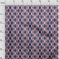 thumbnail image 2 of oneOone Tissu Jersey Viscose Aztec Ikat Imprimés au Mètre 60 Pouces de Large, 2 of 5