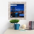 thumbnail image 5 of ArtToFrames 23.85x23.85 Inch - 60.6x60.6 CM Multi Puzzle Frame for 1000 piece Puzzles.3.75 Inch Custom Wood Puzzle Frames, white wash - Comes with Economy Acrylic, 5 of 6