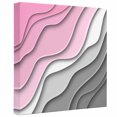 thumbnail image 2 of Ships Next Day Canvas Wall Art 10"x10",Pink Grey Ombre Wood Framed Canvas Print Painting,Modern Geometric Abstract Aesthetics Cream Ready to Hang Small Picture Wall Decor for Kitchen Nursery Office, 2 of 9