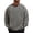 Dark Gray, variant on Vintage Oversized Crew Neck Sweatshirt for Men Long Sleeve Shirt Basic Solid Color Tee Acid Wash Shirt Pullover Top