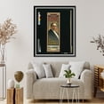 thumbnail image 4 of Historic Framed Print, The Flints to-night, 17-7/8" x 21-7/8", 4 of 9