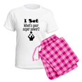 thumbnail image 5 of CafePress - I Set (Volleyball) What’S Your Super Power? Pajama - Women's Short Sleeve Print T-Shirt and Pants Light Cotton Pajama Set, 5 of 7