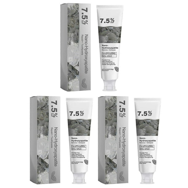7.5% Nano-Hydroxyapatite Toothpaste Remove Coffee Tea Stains Toothpaste for Hotel Bathroom