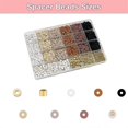 thumbnail image 4 of Clay Beads Bracelets for Women, Bracelet Making Kit Gold B, 4 of 5